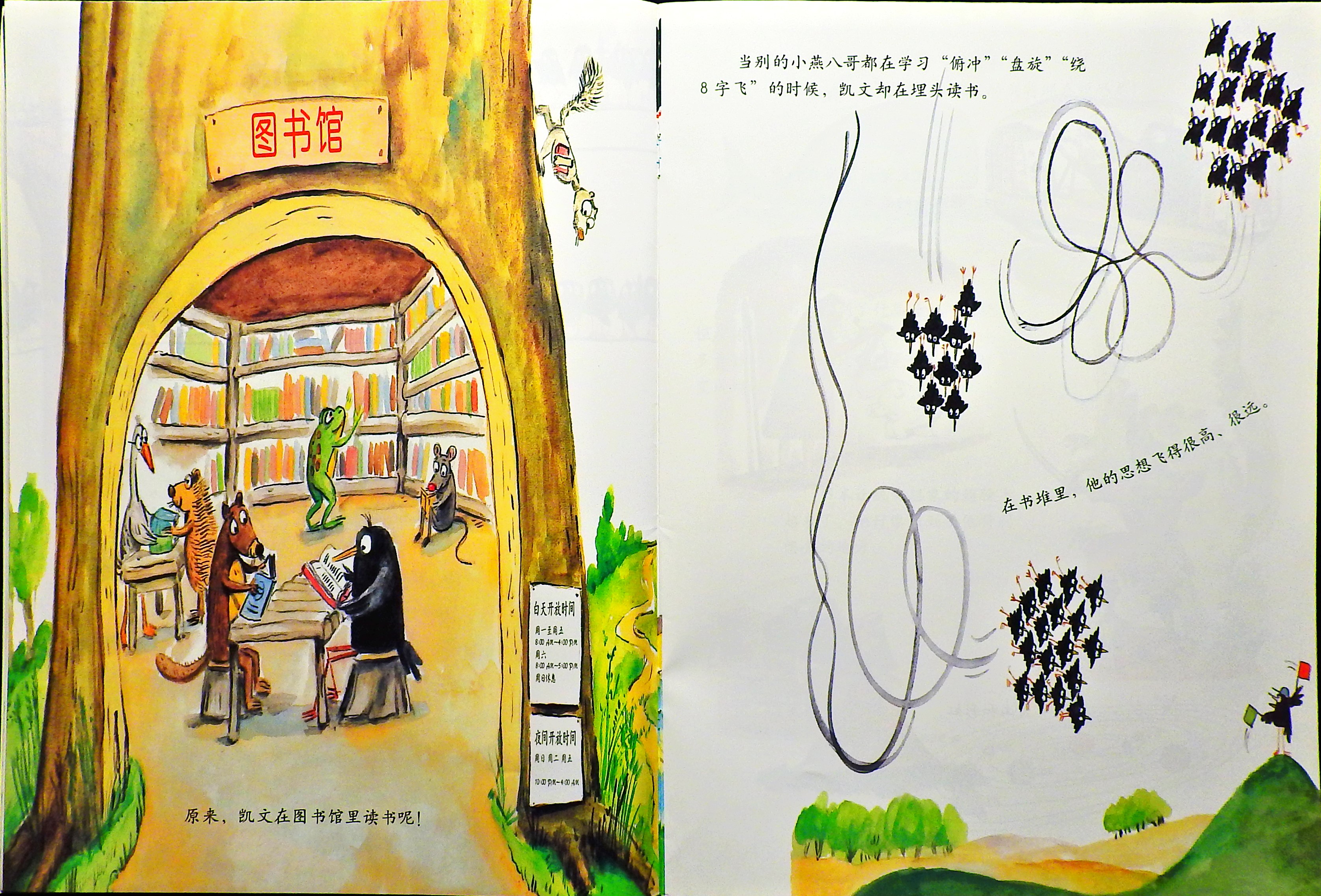 凯文不会飞 (08),绘本,绘本故事,绘本阅读,故事书,童书,图画书,课外阅读